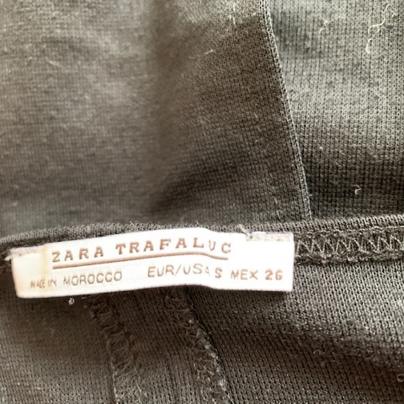 Zara Trafaluc Black Bodycon Dress - Size S - Picture 2 of 2